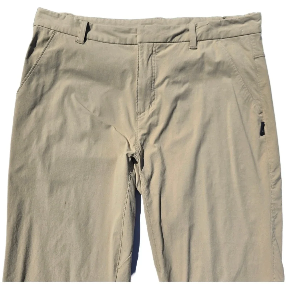 Oakley‎ Terrain Perf Pants 34x32 (Fits 34x30.5) Khaki Golf Hiking Gorpcore Tech